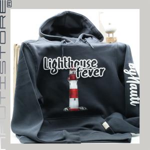 Heavy Hoodie - "Moin - Lighthouse Fever" (Gr. M)